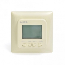 AURA LTC 730 (кремовый/бежевый) - программируемый терморегулятор