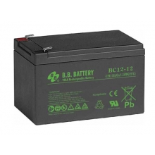 BB Battery BC 12-12 - аккумулятор 12 В, 12 Ач