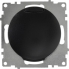 Розетка с заземлением и защитной крышкой OneKeyElectro серии Florence. Цвет черный